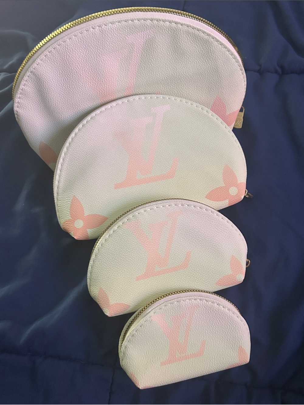 Ombré Cosmetic Pouch Set